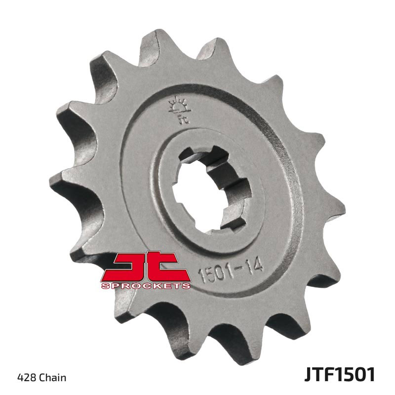 JT Sprockets JTSK0003 525Z1R Chain and 17 Front/42 Rear Tooth Sprocket Kit 