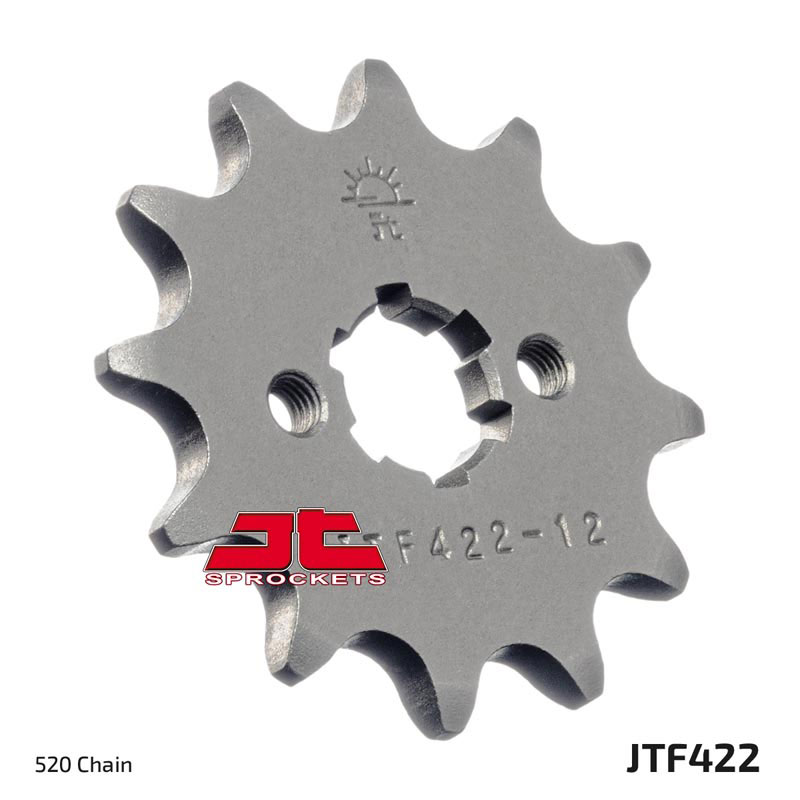 JT Sprockets Steel Sprocket JTF422.12 JTF422 12 24-9147 JTF422-12 55-42212 Front