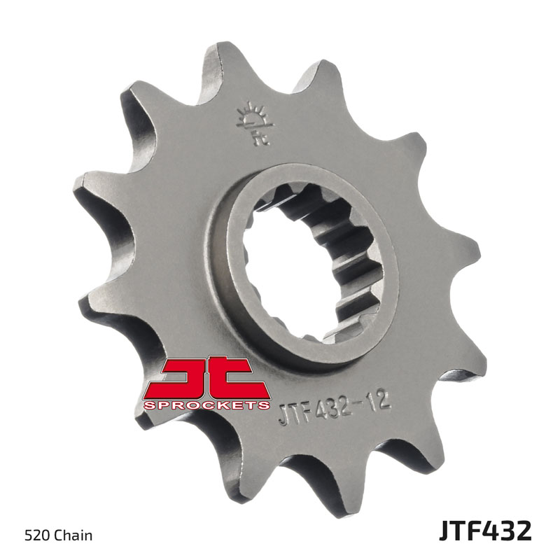 Lightened & Self-Cleaning JTF432.14SC Front Sprocket 14T JT Sprockets