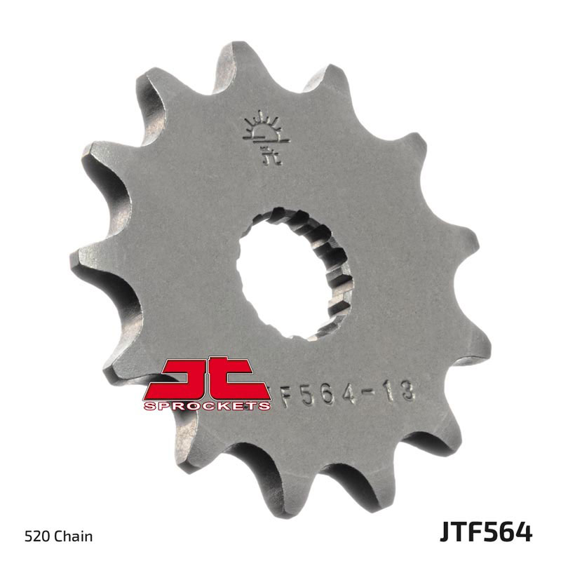 JT Sprockets 520 Front Sprocket Steel 13 Teeth Natural JTF564.13