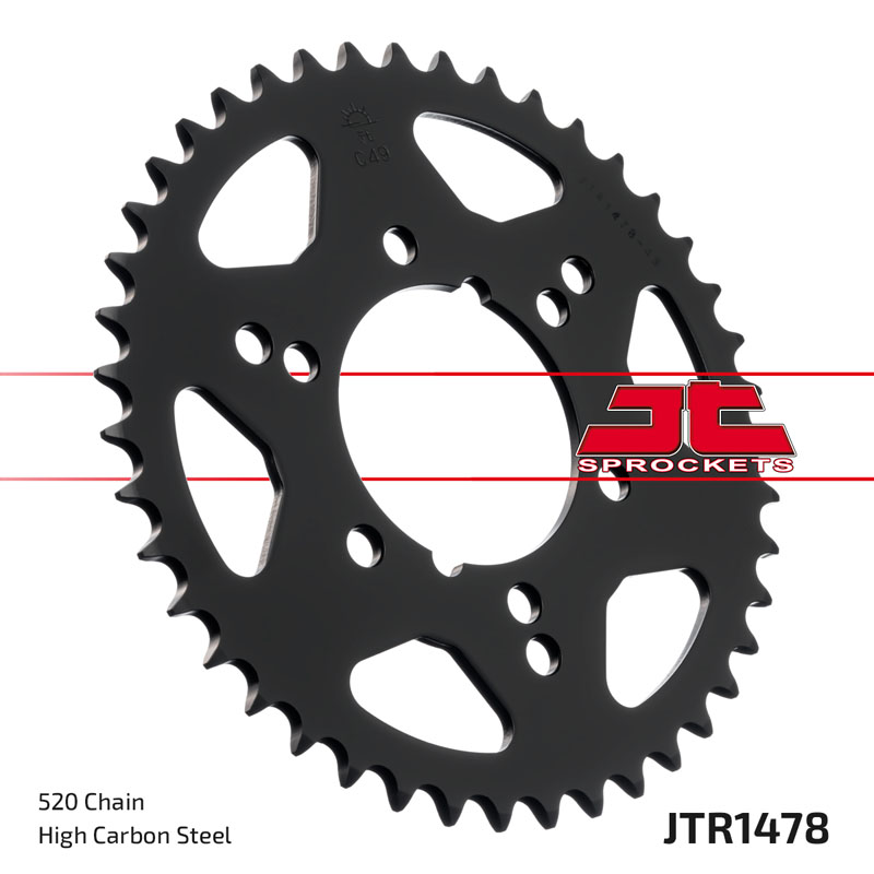 JT Sprockets JTR1490.43 43T Steel Rear Sprocket