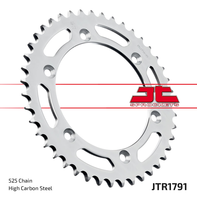 JT Rear Sprocket 41T 525P JTR1791.41 Steel Suzuki DR 650 SEU 1997 