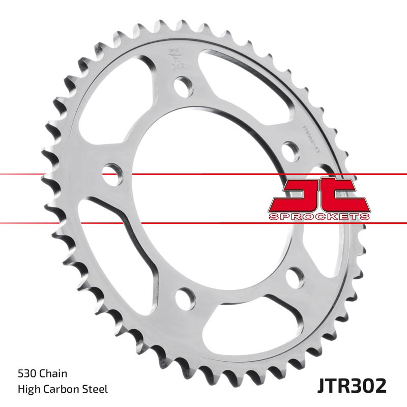 JT Sprockets JTSK1026 520X1R2 Chain and 13 Front/51 Rear Tooth Sprocket Kit 