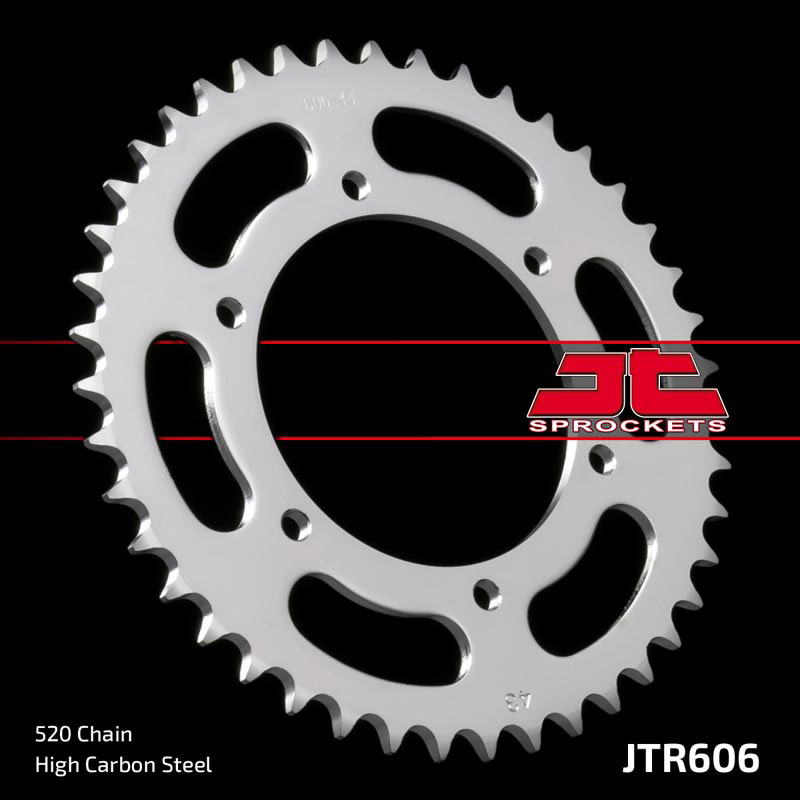 JT Kettenrad 46 Zähne Teilung 525 silber JTR498.46