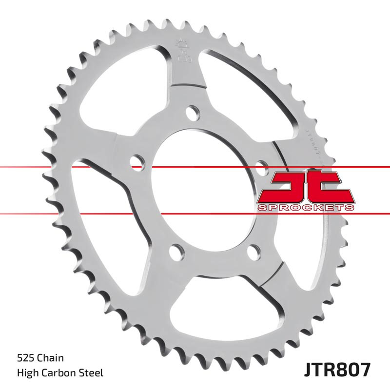 JT Sprockets JTR807.44 44T Steel Rear Sprocket JT Sprockets JTR807.44 44T Steel Rear Sprocket