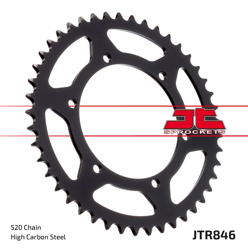 JT Rear Sprocket 44T 520P JTR486.44 Steel Yamaha YZF-R3 320 A ABS 2017-2018 