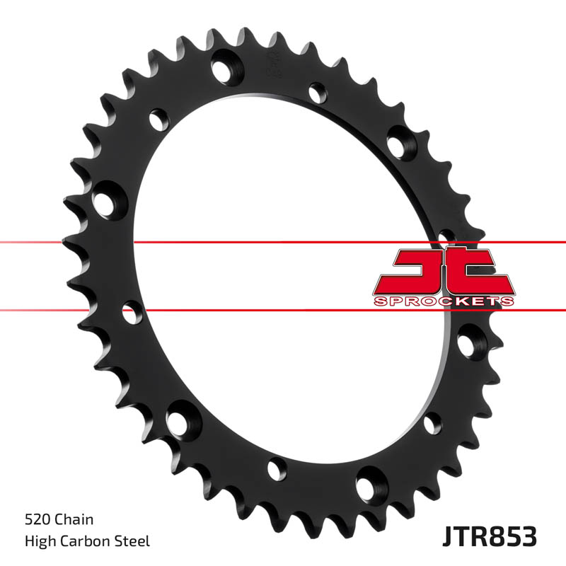 JT Rear Sprocket 40T 520P JTR845.40 Steel Yamaha SR 250 1996-1998 
