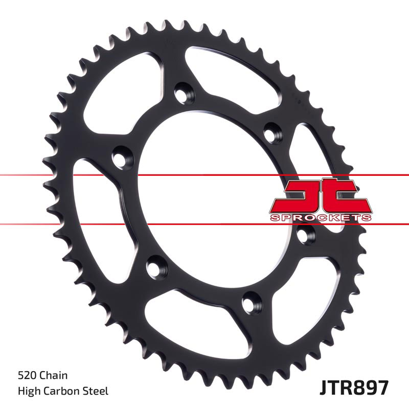 JT 520 Pitch 45 Tooth Rear Sprocket JTR897.45 for Husaberg/KTM