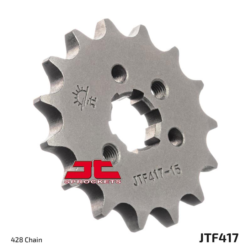 JT Sprockets JTF417.15 15 Tooth Steel Front...