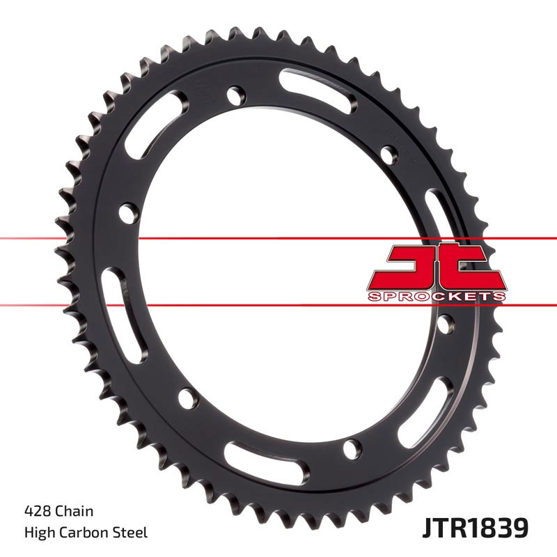 Couronne JT Sprockets Acier Type JTR 857 Pas 520 (40 Dents) | MRPS