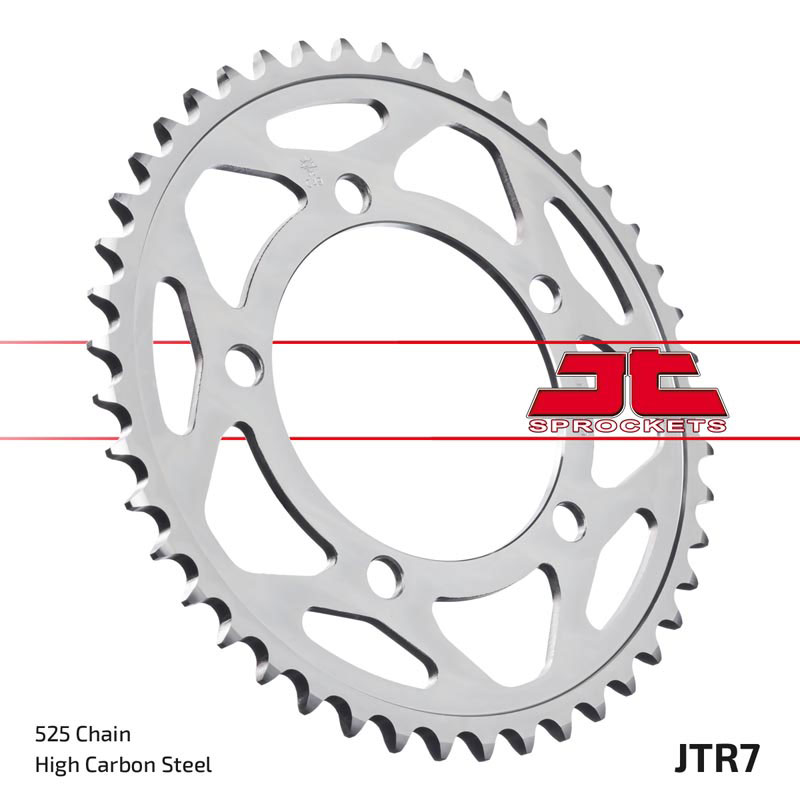 JT Sprockets 45 Tooth Steel Rear Sprocket – Heavy Duty Replacement For Motorcycles & ATVs (JTR1857.45)